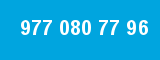 977 080 77 96 977 080 77 96